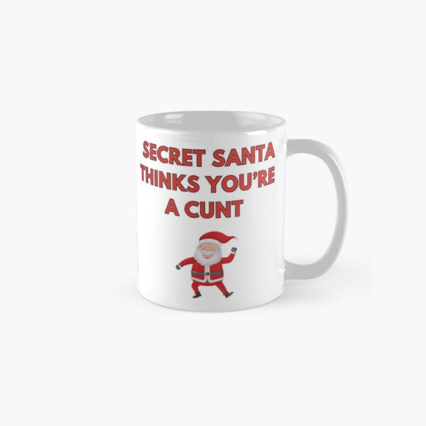 Item preview, Secret Santa Thinks You're a Cunt Christmas designed and sold by ThomasTrump.