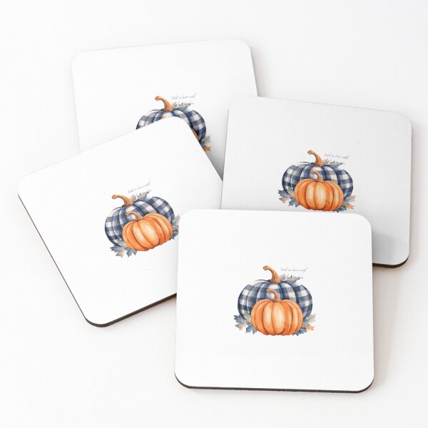 Item preview, Fall in Love with Blue Pumpkins designed and sold by whitebirchmerch.