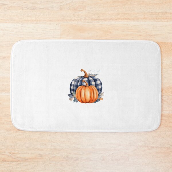Item preview, Fall in Love with Blue Pumpkins designed and sold by whitebirchmerch.