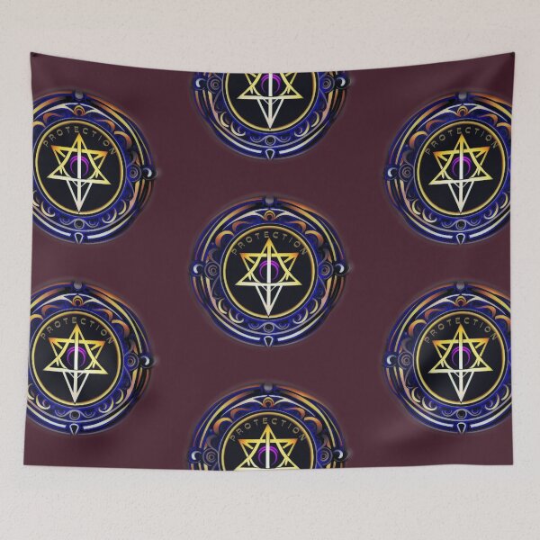 Item preview, Powerful Protection | Magic Energetically Charged Mystic Defense Sigil Graphic designed and sold by DopeStick.
