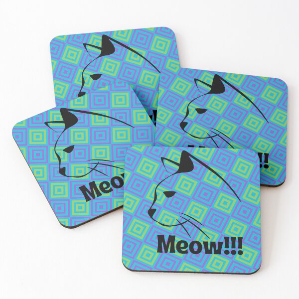 Item preview, Meow!!! SILHOUETTE Pattern designed and sold by Fr0mtheMachine.