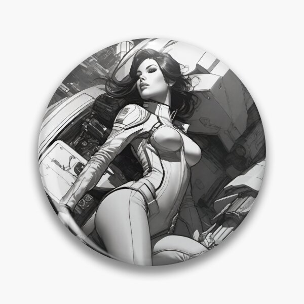 Item preview, Mechwarrior Pinup designed and sold by JasonSmithArch.