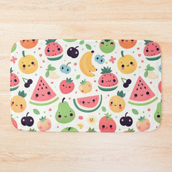 Item preview, Smile fruits pattern designed and sold by Rinohana.