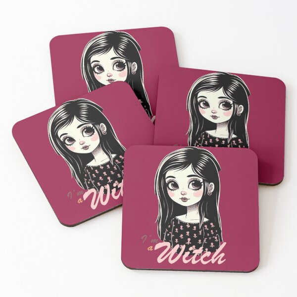 Item preview, I'm a Witch Girl: Neo-Gothic Illustration of Enchantment designed and sold by Wicc-a.