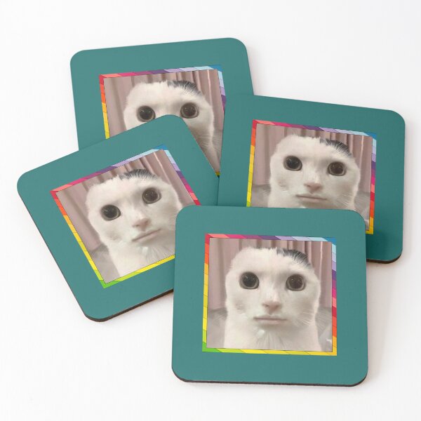 Item preview, Goofy Ahh Cat in Rainbow Frame Premium  designed and sold by sorianom.