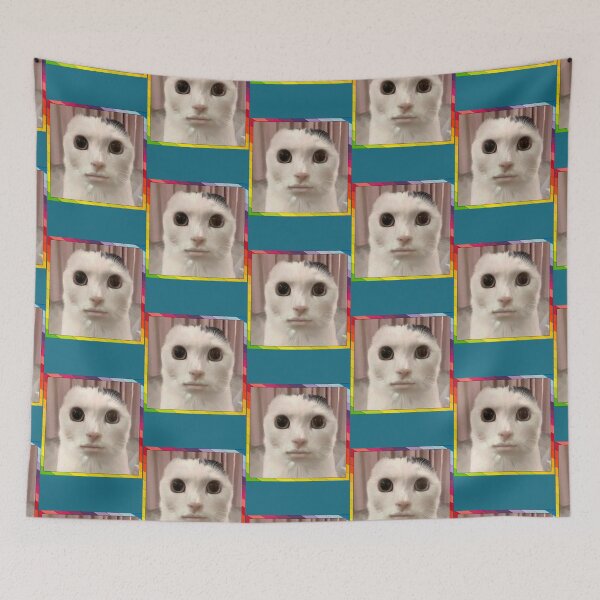 Item preview, Goofy Ahh Cat in Rainbow Frame Premium  designed and sold by sorianom.