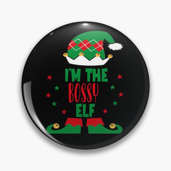 Item preview, The Bossy Elf of Christmas designed and sold by charlotte-print.