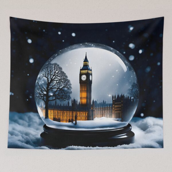 Item preview, The London Snow Globe designed and sold by PictureNZ.