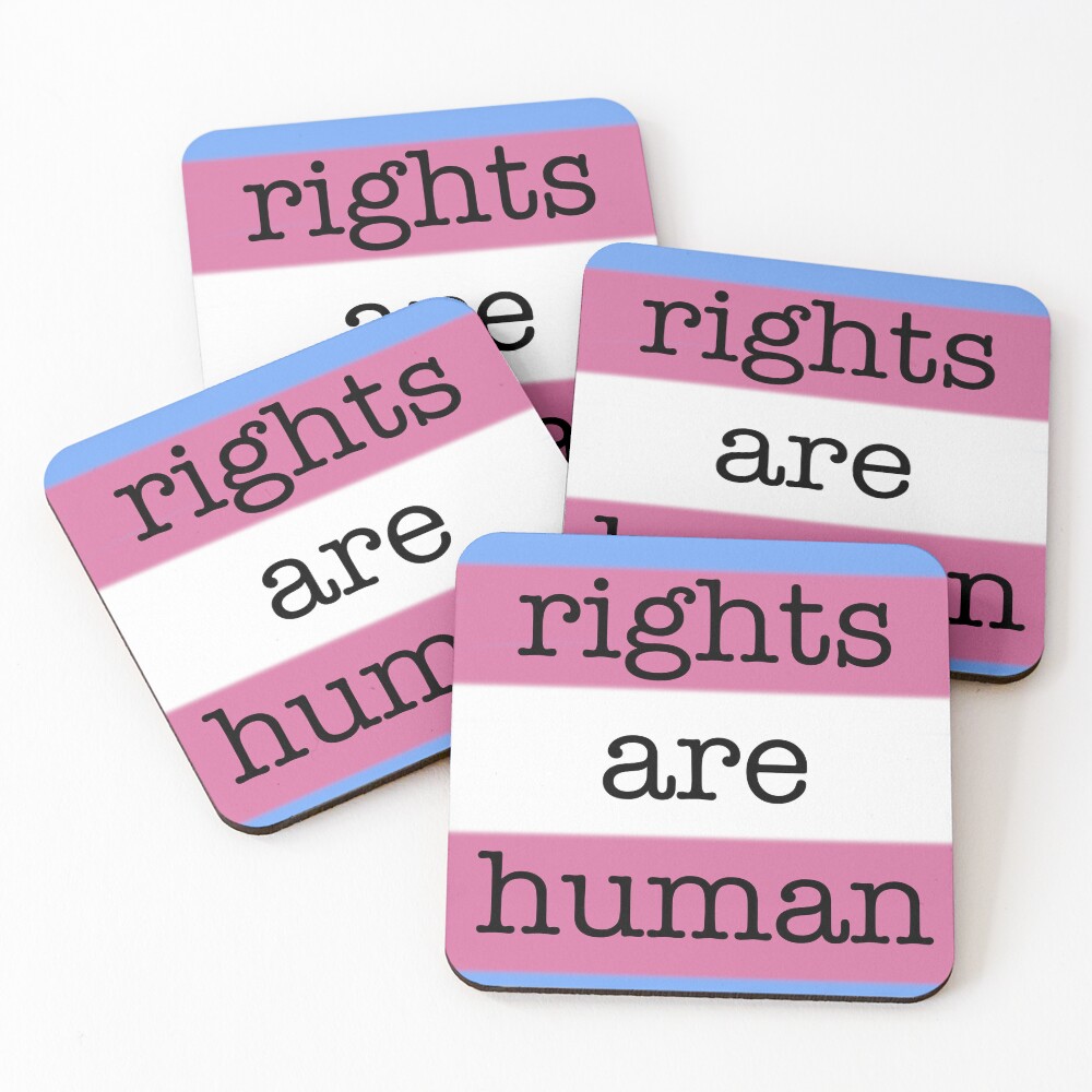 Item preview, Coasters (Set of 4) designed and sold by QueerGearShop.