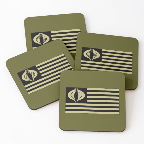 Item preview, Gi Joe Cobra American Flag Tan Stripes designed and sold by AJ  Liber.
