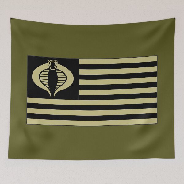 Item preview, Gi Joe Cobra American Flag Tan Stripes designed and sold by AJ  Liber.