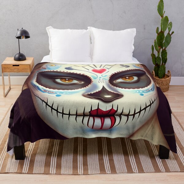 Item preview, Emma Watson with Day of the Dead Make-up designed and sold by AnimeAero.