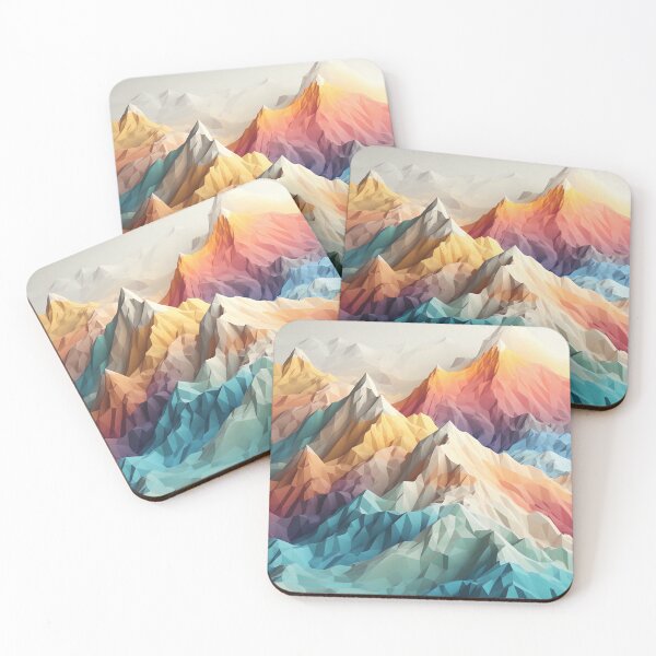 Item preview, Mountains: The Painted Peaks designed and sold by Brendon987.