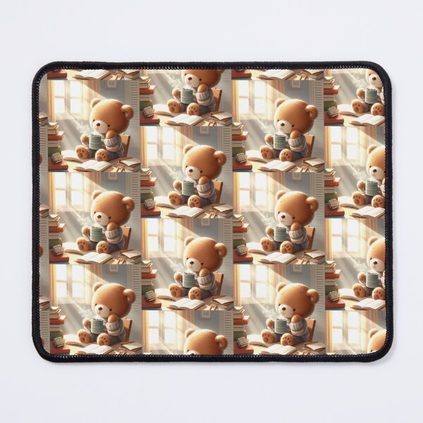 Item preview, Bear drinking coffee designed and sold by ModaZeeen.