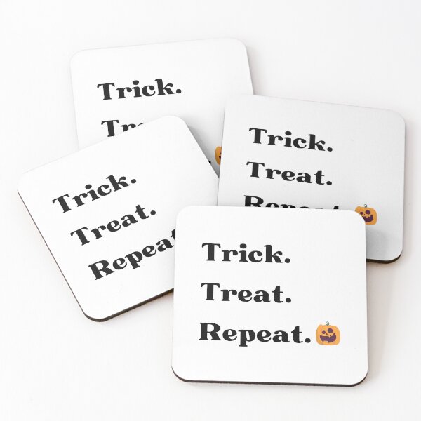 Item preview, Trick. Treat. Repeat. (Design for light colors.) designed and sold by caFUNated.