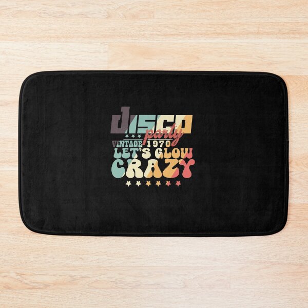 Item preview, Disco Party Vintage 1970 Let's Glow Crazy Vintage Colors designed and sold by DjenShop.