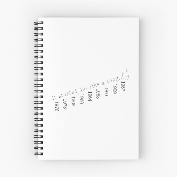 Item preview, Merrily We Roll Along Time Line designed and sold by doodleblatt.