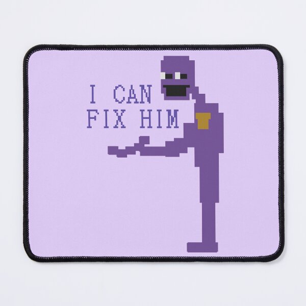 Item preview, I can fix him purple guy designed and sold by SweetieBelleArt.