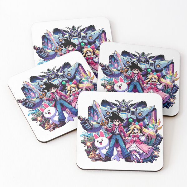 Item preview, Retro Anime Crossover Extravaganza designed and sold by starpushers.