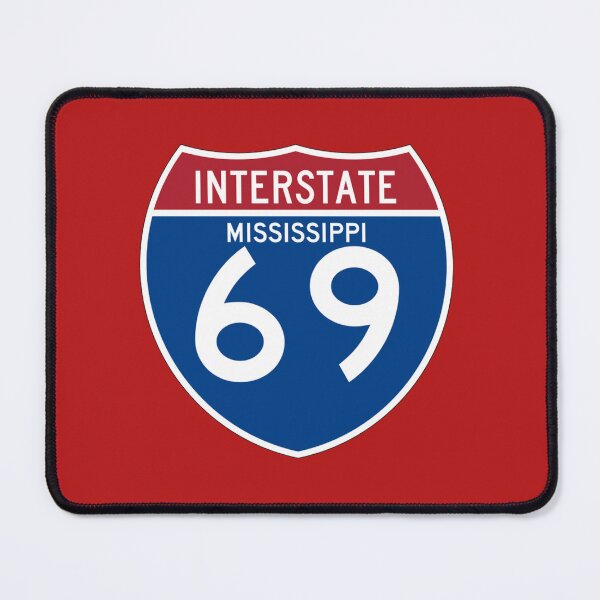 Item preview, Interstate 69 Road Sign designed and sold by GreenGuyTees.