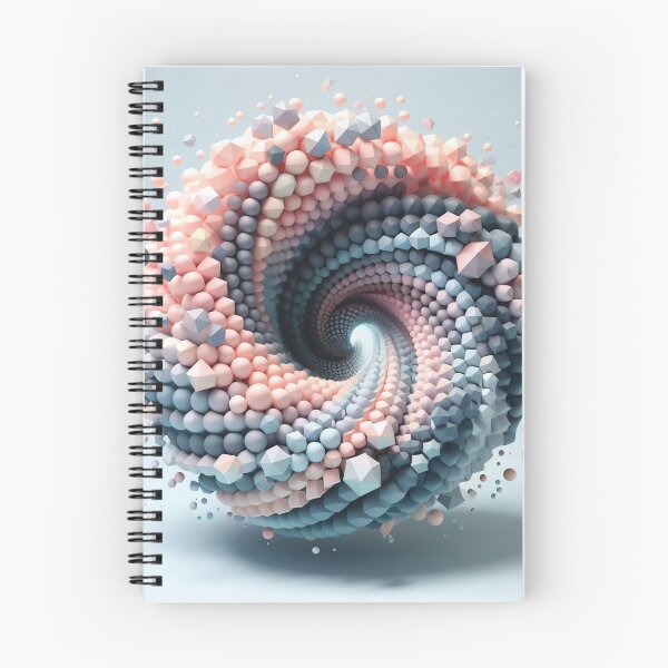 Item preview, Abstract Vortex made up of 3D shapes designed and sold by AtithasosTragos.