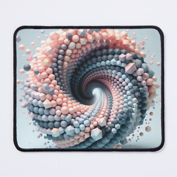 Item preview, Abstract Vortex made up of 3D shapes designed and sold by AtithasosTragos.
