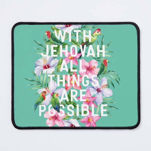 Item preview, Matthew 19:26 designed and sold by Paper Bee Gift Shop.
