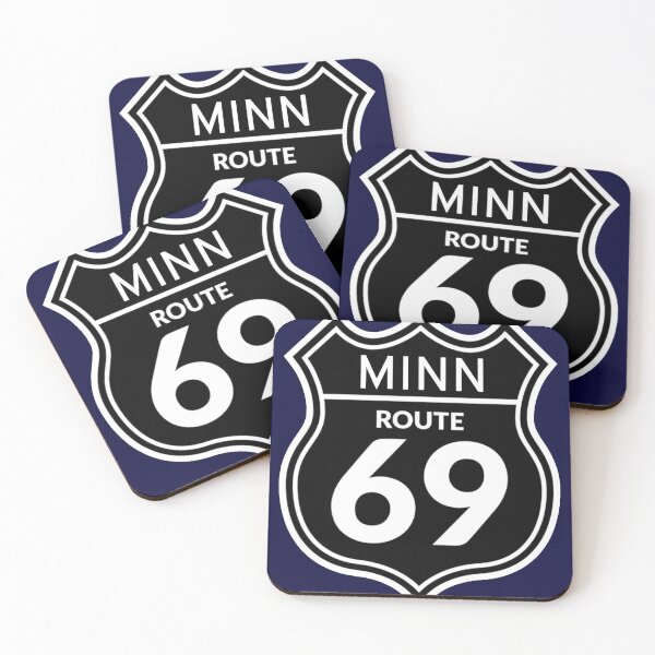 Item preview, Minnesota Road Sign Route 69 designed and sold by GreenGuyTees.