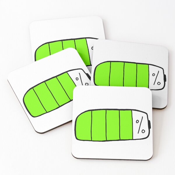 Item preview, Battery almost full icon percentage designed and sold by lukked.