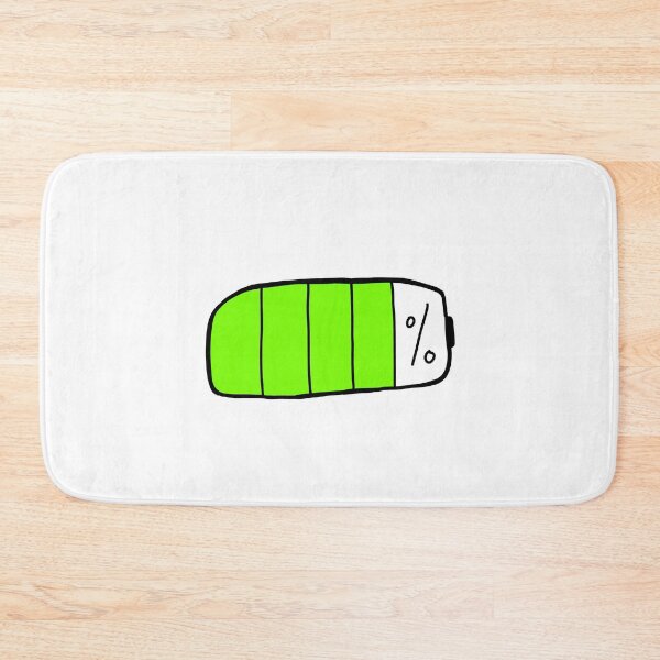 Item preview, Battery almost full icon percentage designed and sold by lukked.