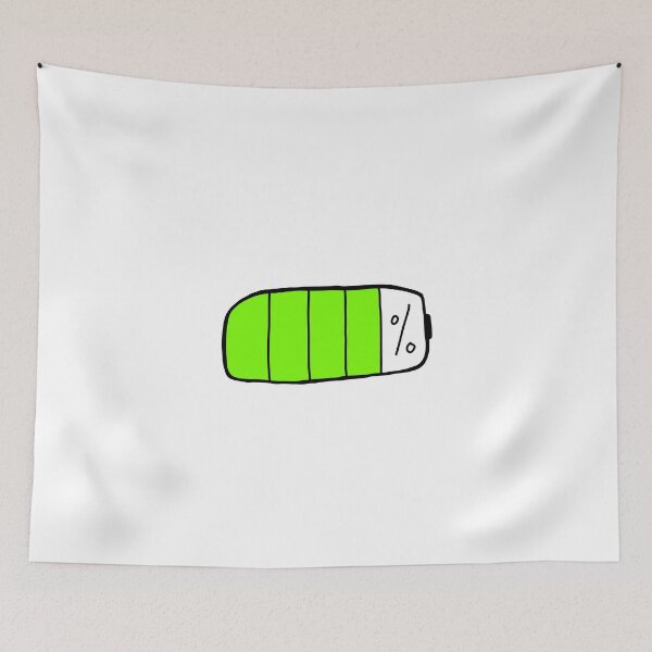 Item preview, Battery almost full icon percentage designed and sold by lukked.