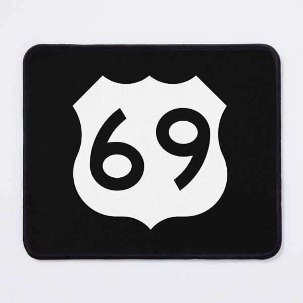 Item preview, Route 69 Realistic Highway Sign designed and sold by GreenGuyTees.