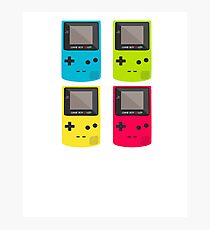 Game Boy Photographic Print