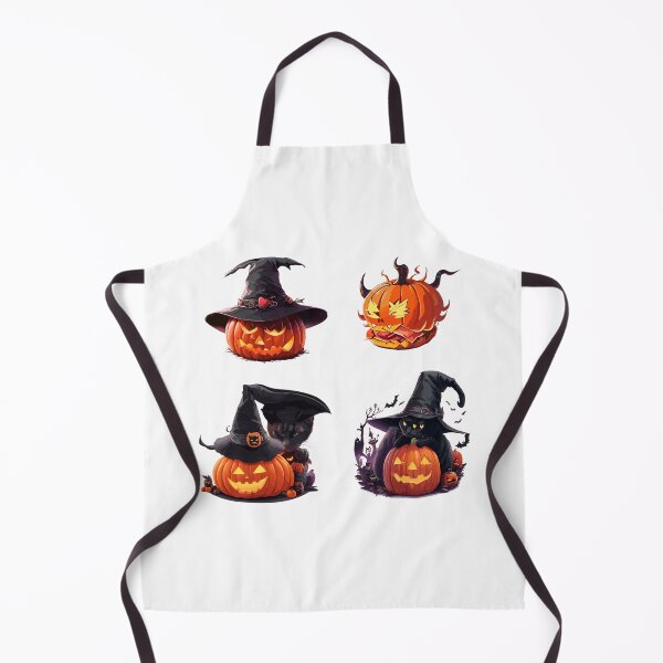 Item preview, Four Halloween pumpkins designed and sold by AlejaJorgeShop.