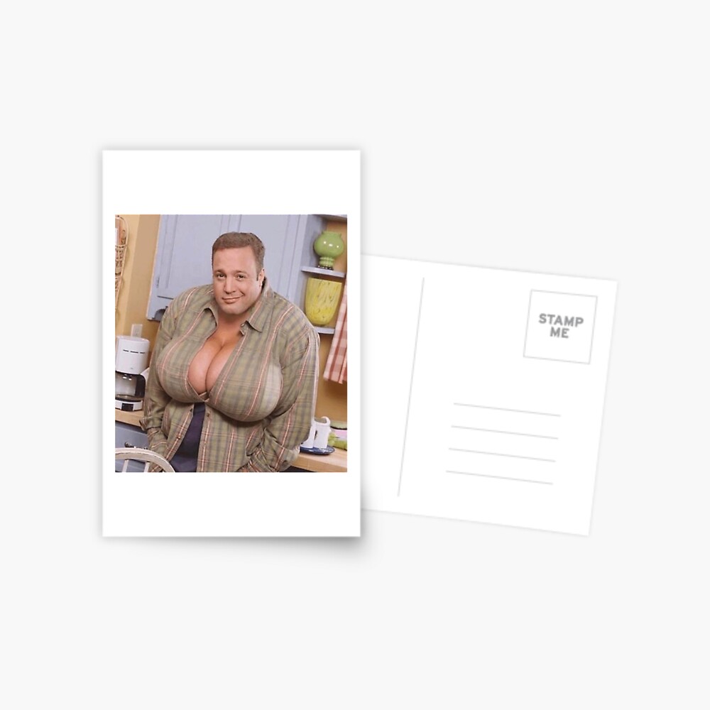 Kevin James with boobs meme