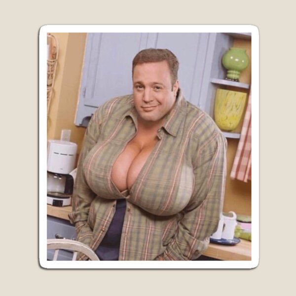Artikel-Vorschau von Kevin James mit Titten-Meme, designt und verkauft von Kaylaskie.