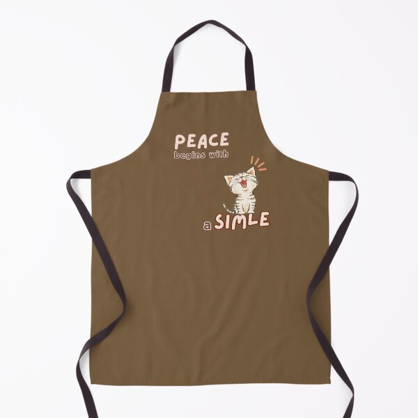 Item preview, Begins with a Smile, Brown Cat's pawprints designed and sold by Mika2525-smile.