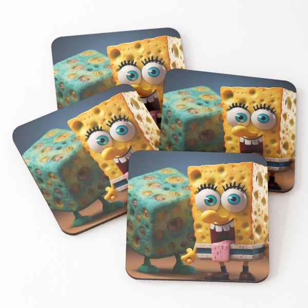 Item preview, Green Sponge and SpongeBob designed and sold by Negronbebe.