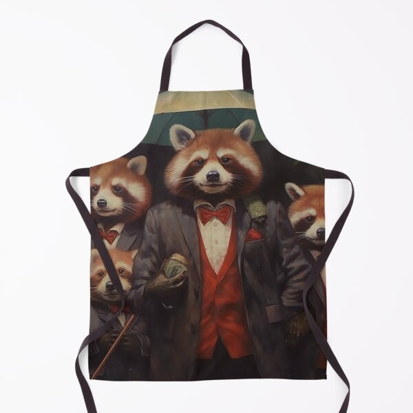 Item preview, 'Peaky Red Pandas': Squeaky, Sneaky, Syndicate designed and sold by JollyGoodMerch.