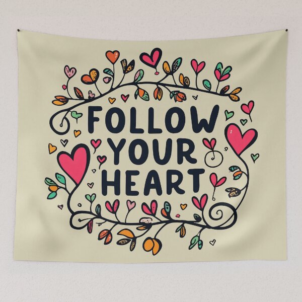 Item preview, Follow Your Heart designed and sold by Jollys-ArtShop.