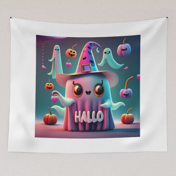 Item preview, Happy ghost on halloween designed and sold by MAX8-0.