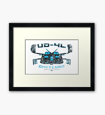 Aliens Dropship Framed Print