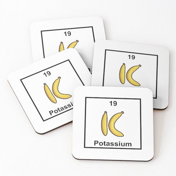Item preview, Potassium Element Banana designed and sold by Zeeph.