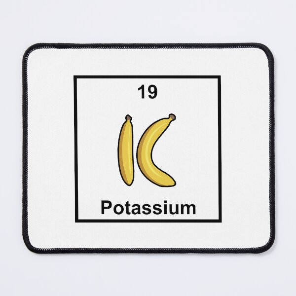 Item preview, Potassium Element Banana designed and sold by Zeeph.
