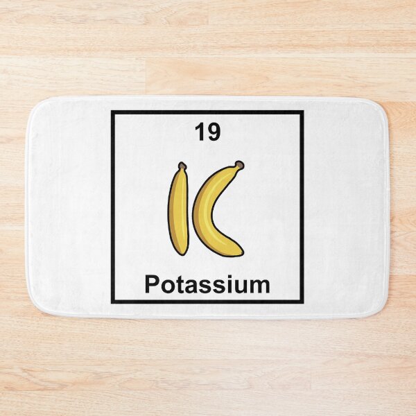 Item preview, Potassium Element Banana designed and sold by Zeeph.
