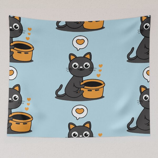 Item preview, cat litter box designed and sold by The  Knick Knack Nook.