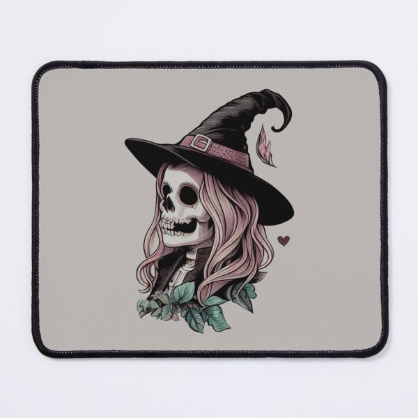 Item preview, Skull Witch: Neo-Gothic Illustration of Occult, Spooky, and Natural Beauty designed and sold by Wicc-a.