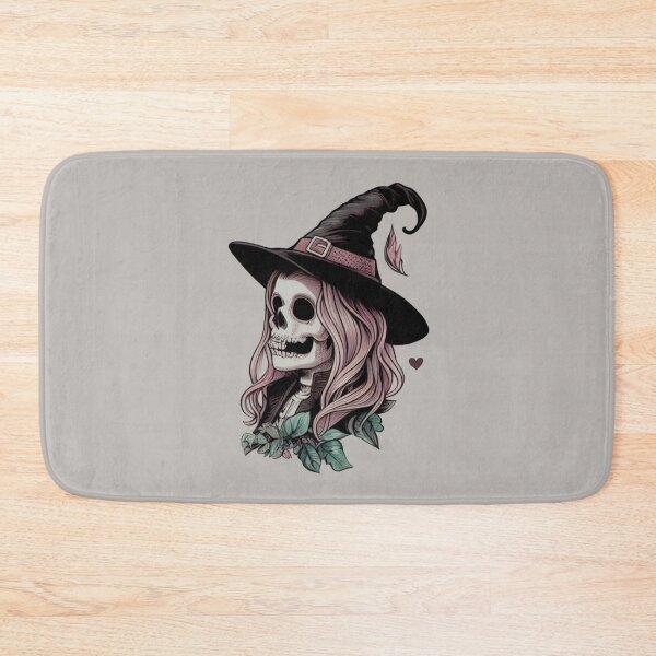 Item preview, Skull Witch: Neo-Gothic Illustration of Occult, Spooky, and Natural Beauty designed and sold by Wicc-a.