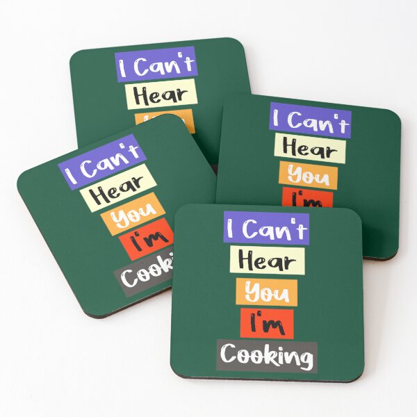 Item preview, I Can_t Hear You I_m Cooking Busy Funny cooking lovers designed and sold by Rielburci.