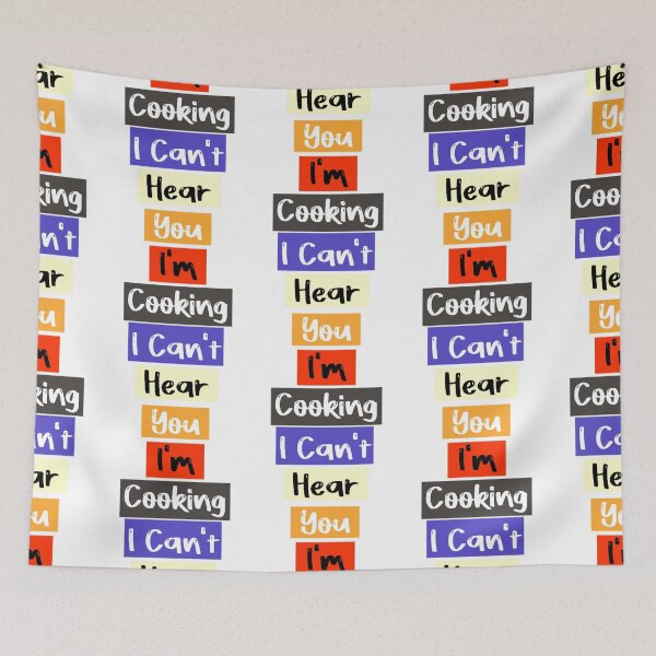 Item preview, I Can_t Hear You I_m Cooking Busy Funny cooking lovers designed and sold by Rielburci.